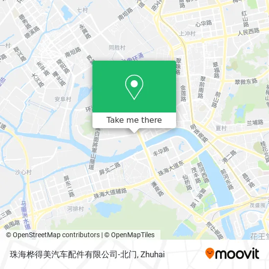 珠海桦得美汽车配件有限公司-北门 map