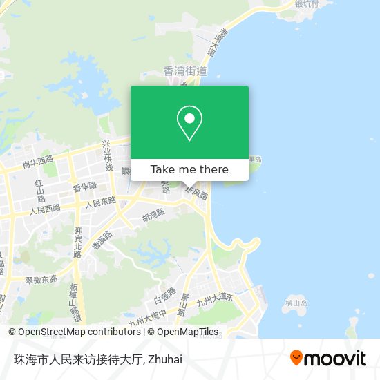 珠海市人民来访接待大厅 map