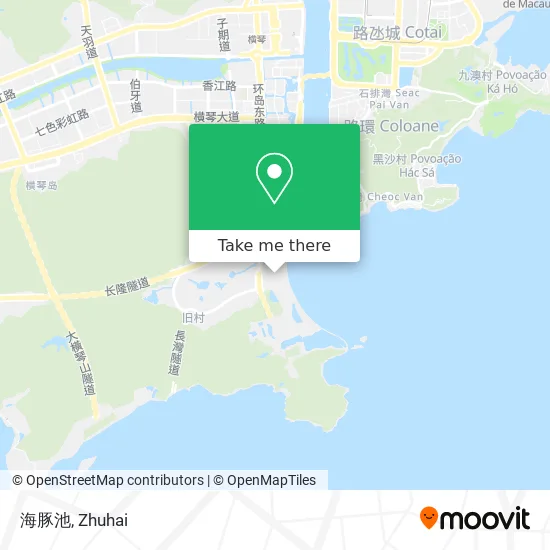 海豚池 map