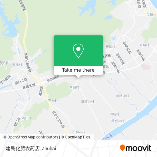 建民化肥农药店 map