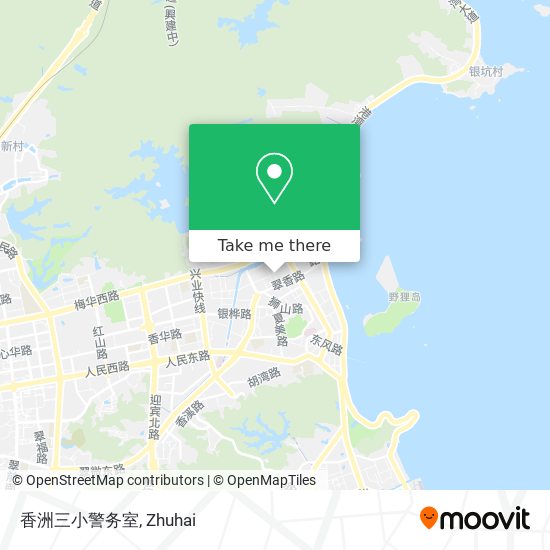 香洲三小警务室 map