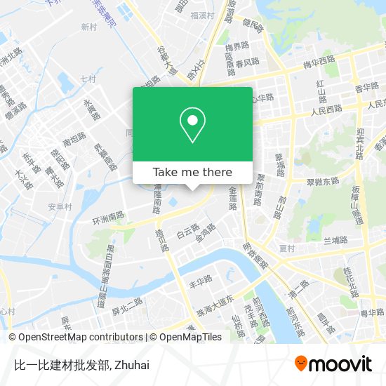 比一比建材批发部 map