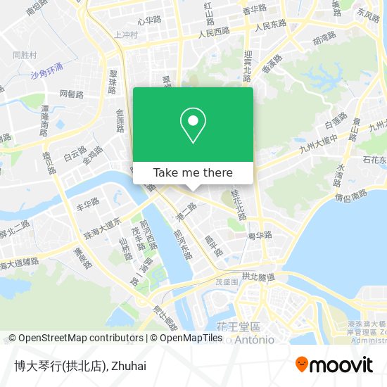 博大琴行(拱北店) map