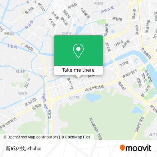 新威科技 map