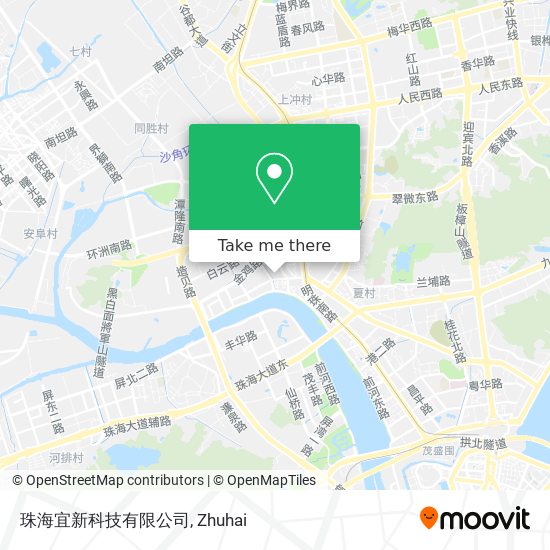 珠海宜新科技有限公司 map