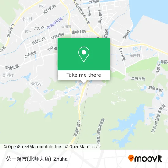 荣一超市(北师大店) map