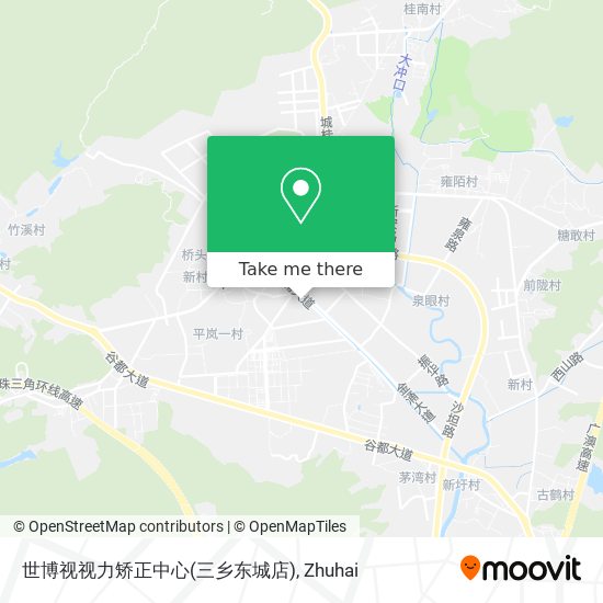 世博视视力矫正中心(三乡东城店) map