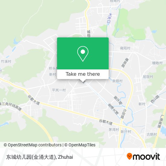 东城幼儿园(金涌大道) map