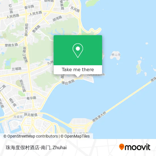 珠海度假村酒店-南门 map