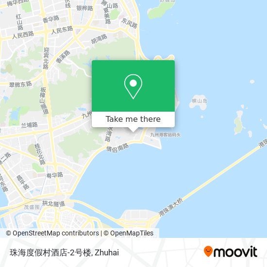 珠海度假村酒店-2号楼 map