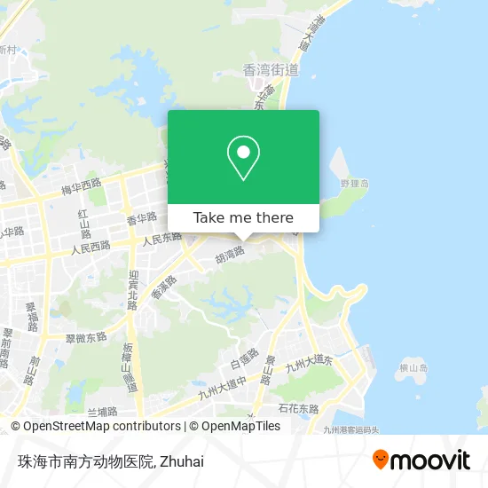 珠海市南方动物医院 map