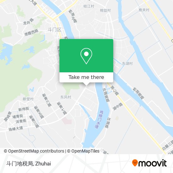 斗门地税局 map