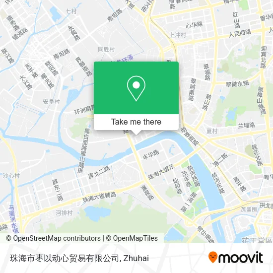 珠海市枣以动心贸易有限公司 map