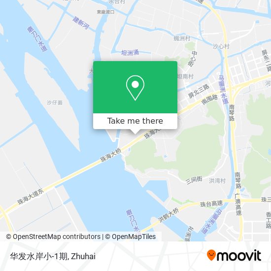 华发水岸小-1期 map