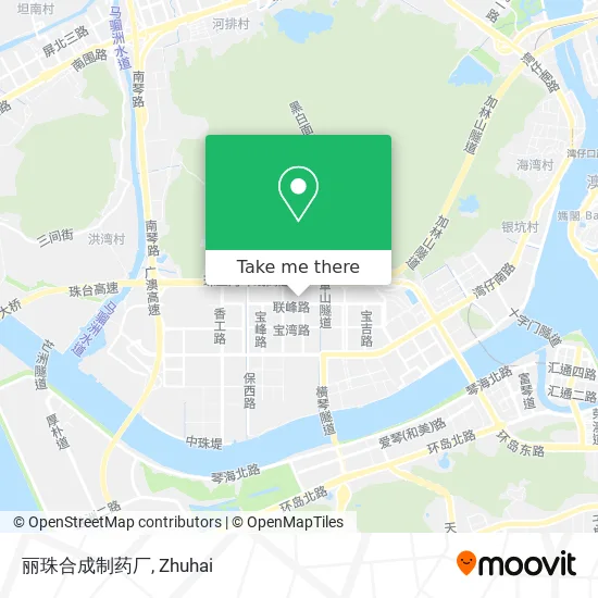 丽珠合成制药厂 map