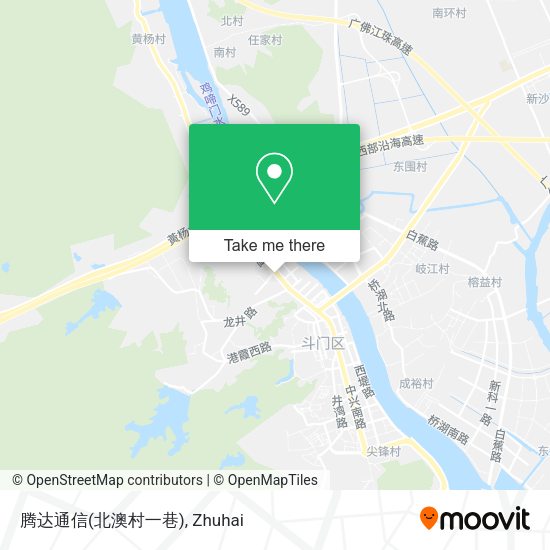 腾达通信(北澳村一巷) map