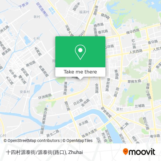 十四村源泰街/源泰街(路口) map