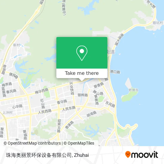 珠海奥丽景环保设备有限公司 map