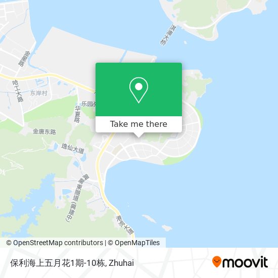 保利海上五月花1期-10栋 map