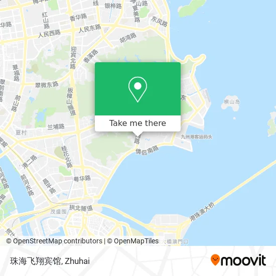 珠海飞翔宾馆 map