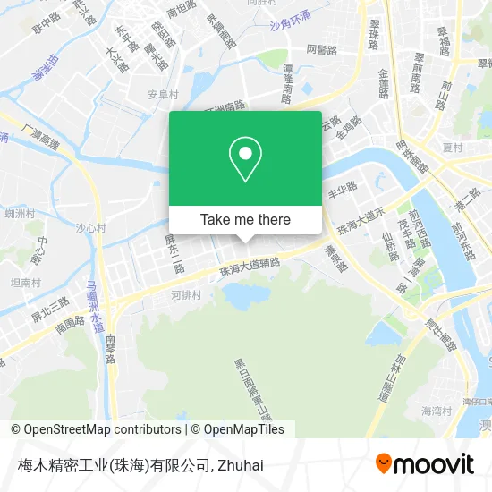 梅木精密工业(珠海)有限公司 map