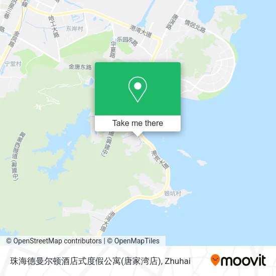 珠海德曼尔顿酒店式度假公寓(唐家湾店) map
