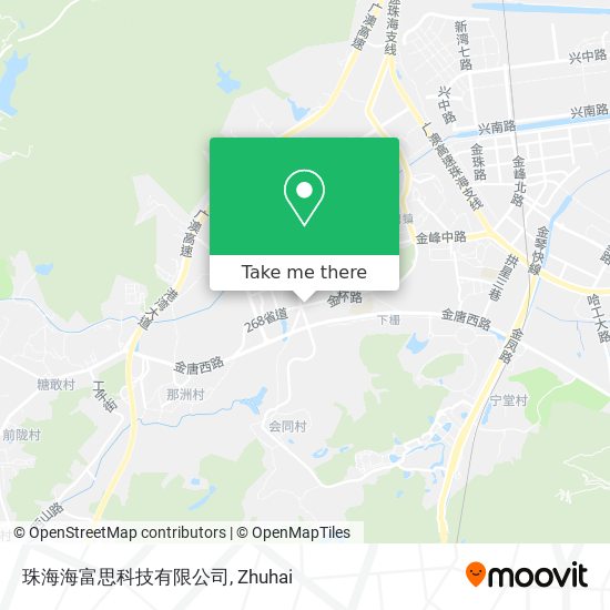 珠海海富思科技有限公司 map