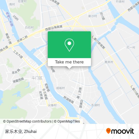 家乐木业 map
