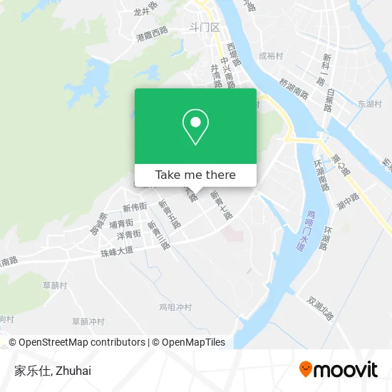 家乐仕 map