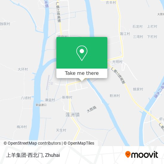 上羊集团-西北门 map