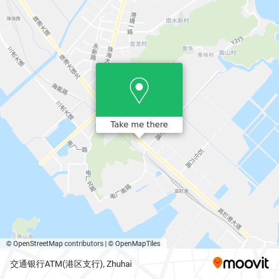 交通银行ATM(港区支行) map