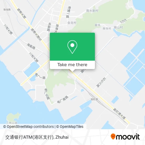 交通银行ATM(港区支行) map