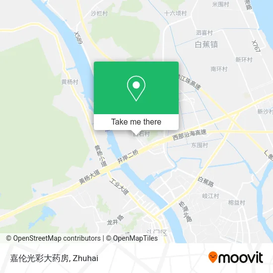 嘉伦光彩大药房 map