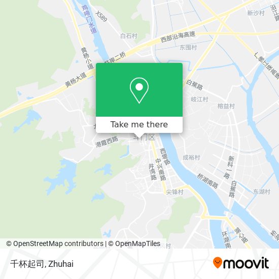 千杯起司 map