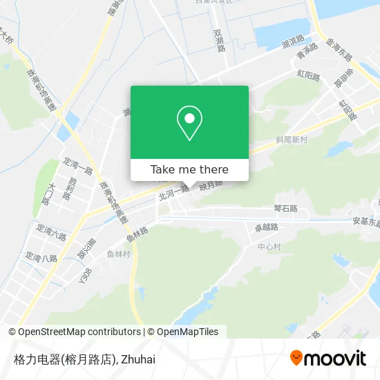 格力电器(榕月路店) map