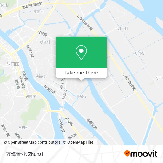 万海置业 map