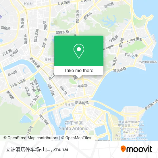 立洲酒店停车场-出口 map
