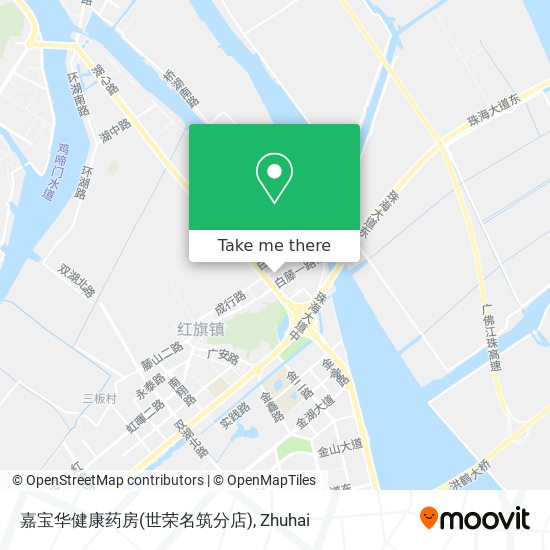 嘉宝华健康药房(世荣名筑分店) map