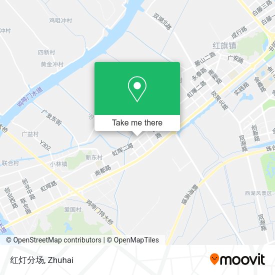 红灯分场 map