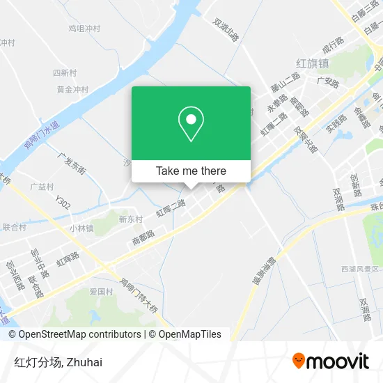 红灯分场 map