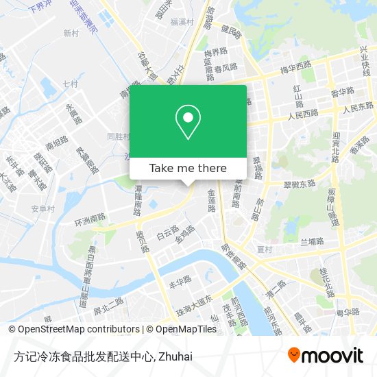 方记冷冻食品批发配送中心 map
