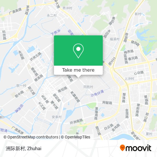 洲际新村 map