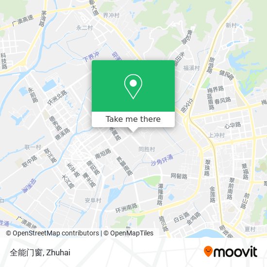 全能门窗 map