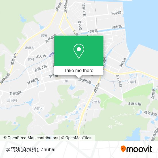 李阿姨(麻辣烫) map
