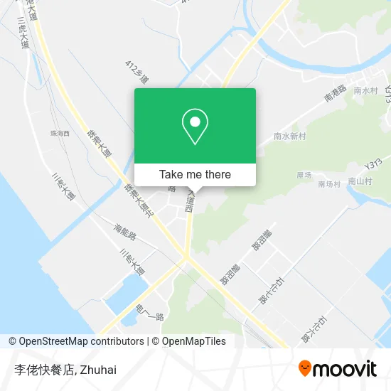 李佬快餐店 map