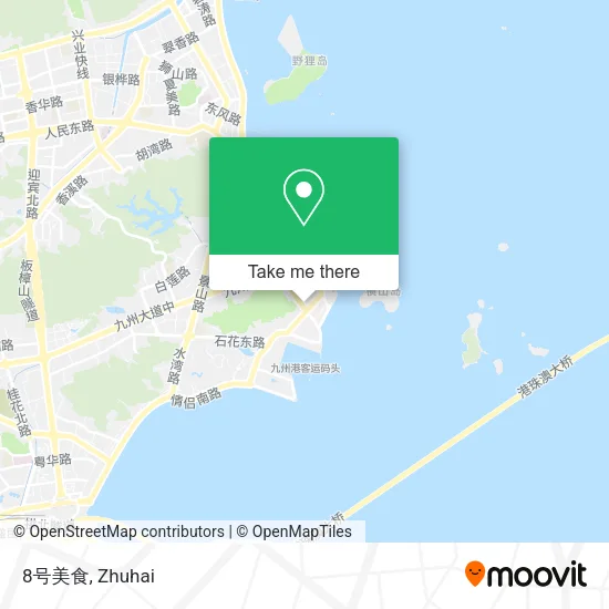 8号美食 map