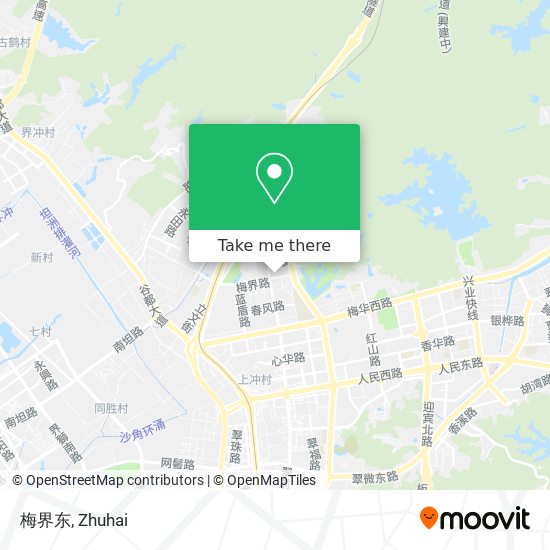 梅界东 map