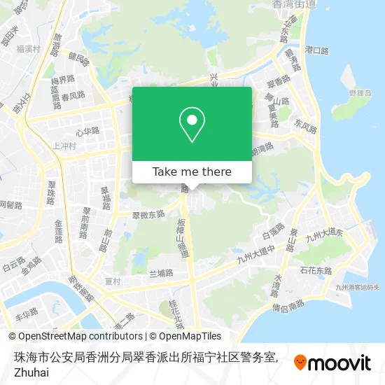珠海市公安局香洲分局翠香派出所福宁社区警务室 map