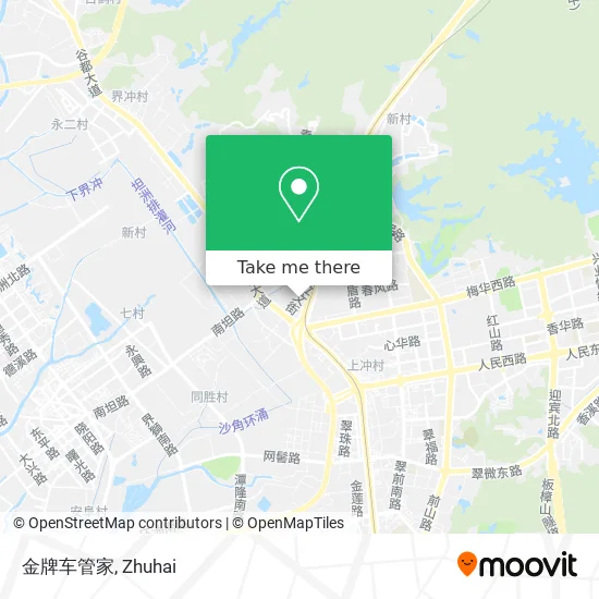 金牌车管家 map