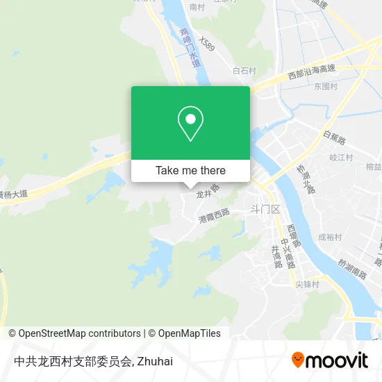 中共龙西村支部委员会 map